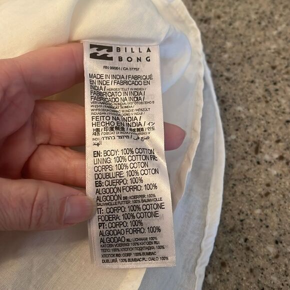 BILLABONG Spellbound Cotton Mini Dress *NEW* - Picture 6 of 14